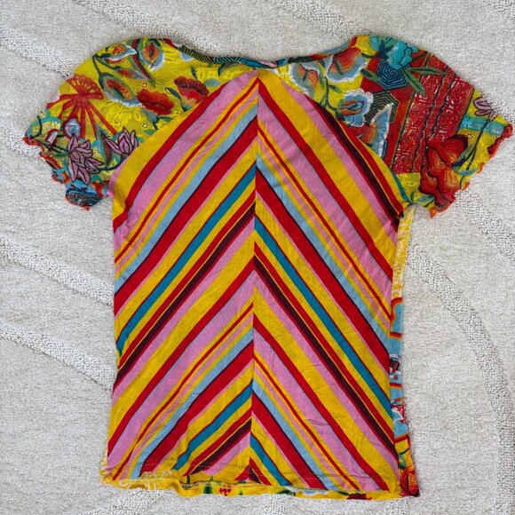 Vintage Chacok Bright Print Tee - Picture 5 of 5